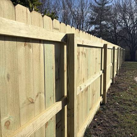 Wood fence installation Charlotte NC
